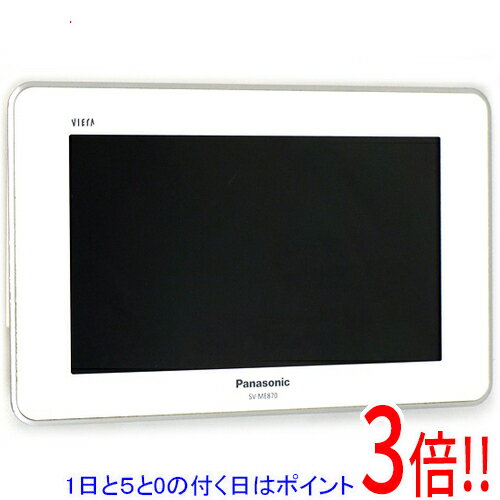 楽天市場】パナソニック ポータブルワンセグテレビ sv me870の通販
