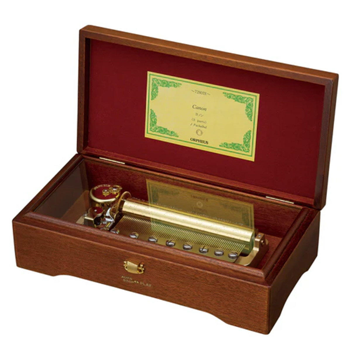 RITAOReuge Music スイス製オルゴール72弁ピアノ塗装 RITAOReuge Music