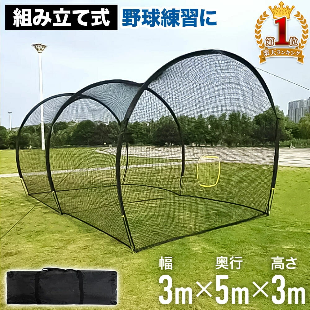 楽天市場】鳥かご ケージ 大型（バッティングゲージ｜打撃練習用品