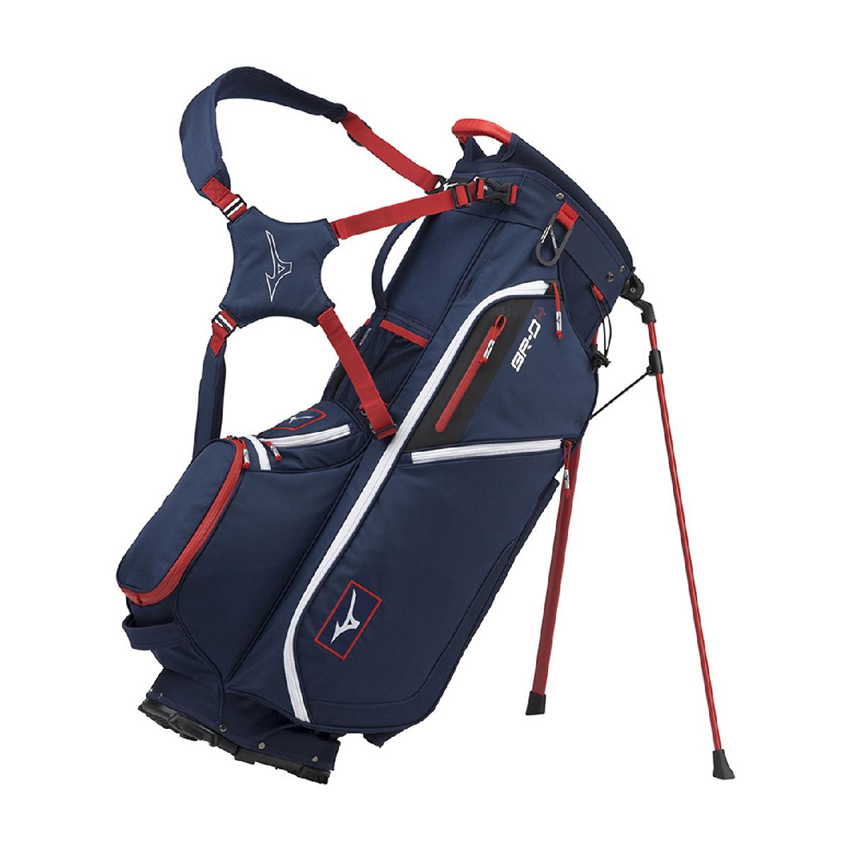 楽天市場】キャディバッグ スタンド（ブランドミズノ）（キャディ