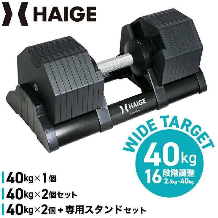 リーディングエッジ ダンベルセット 合計40キロ 片方20キロ - 正規品