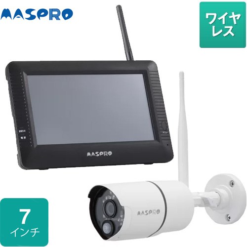 楽天市場】マスプロ防犯カメラ モニターセットの通販