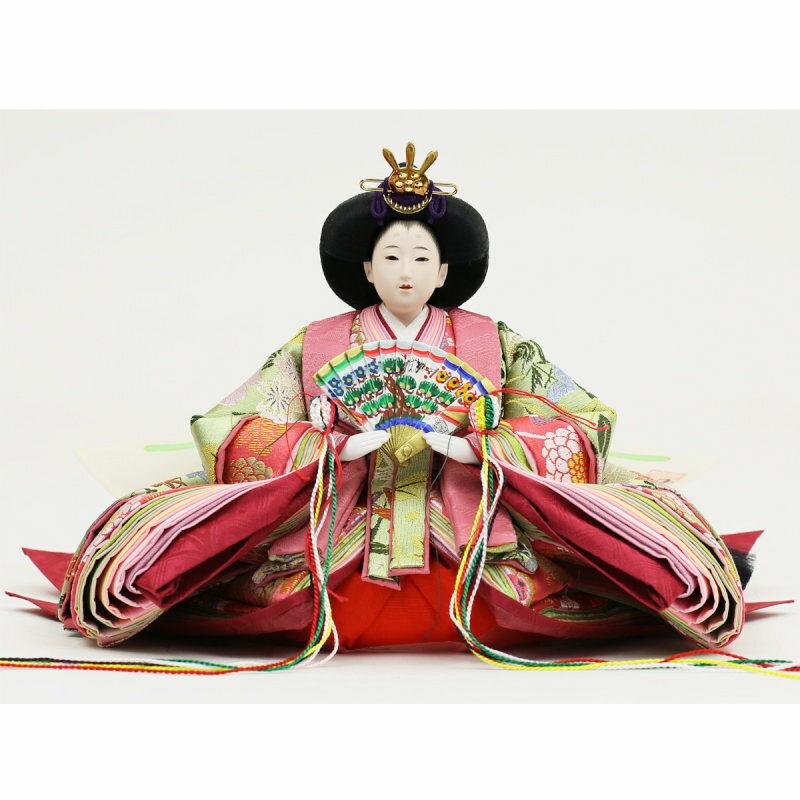 人形の久月-ワダエミ 王朝十二単雛-（親王飾り 御大礼雛） - 雛人形