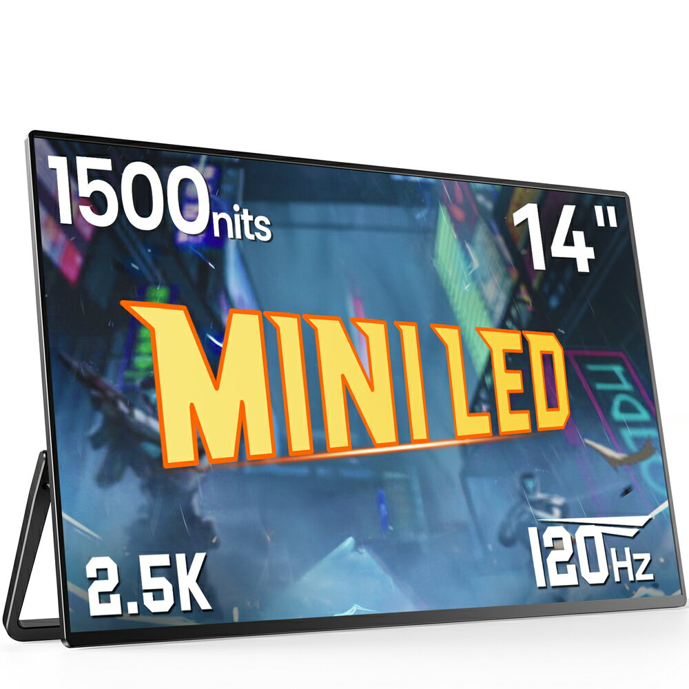 LaughingMan 14インチ2 Kサブモニター 2セット Amazon.co.jp: デュアル