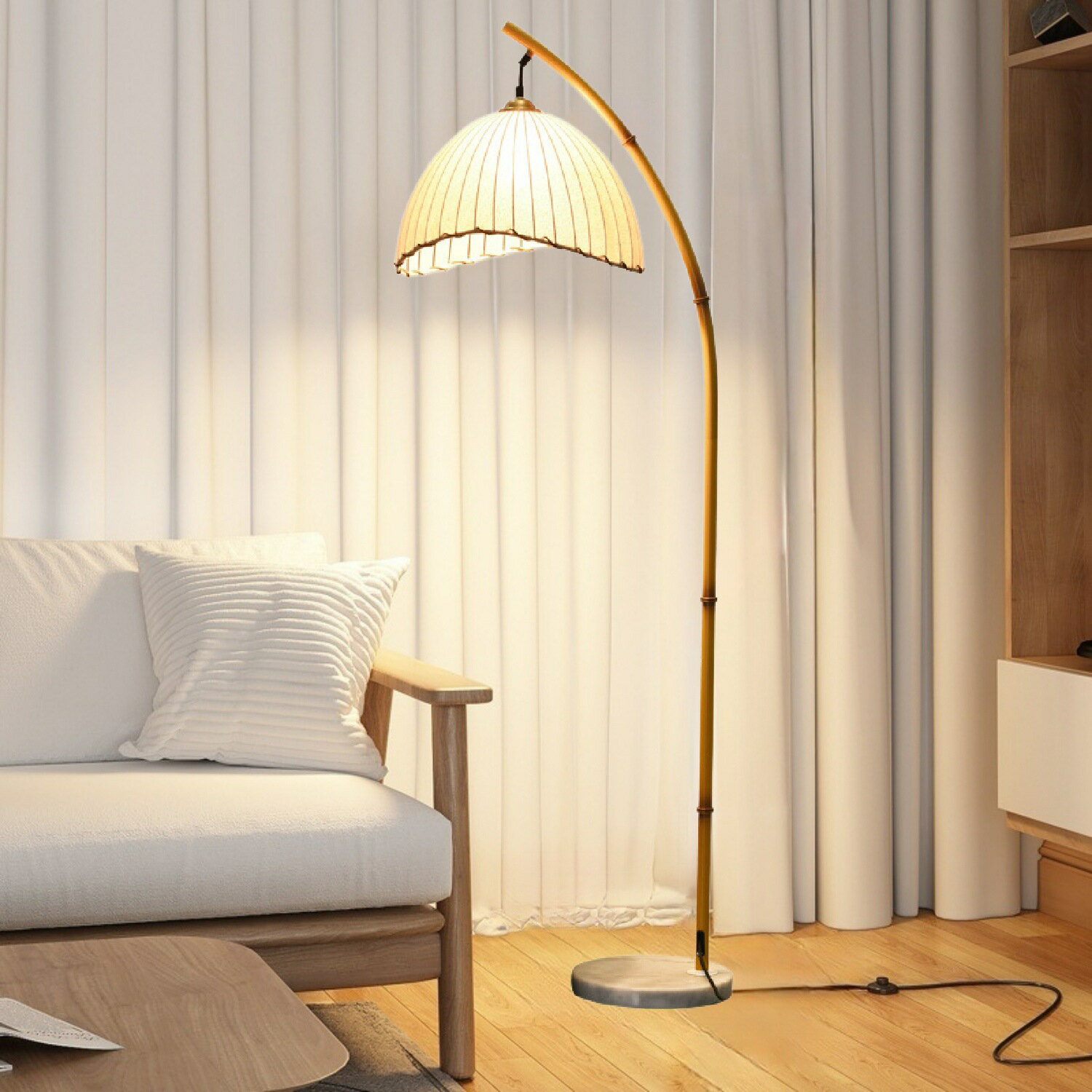 楽天市場】バンブー フロアランプの通販