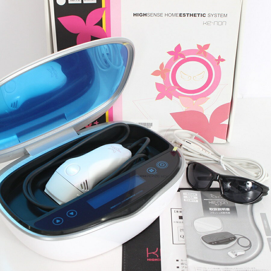KE-NON 脱毛器 未使用 サングラス付き(未使用に近い) 楽天市場】ケノン 未