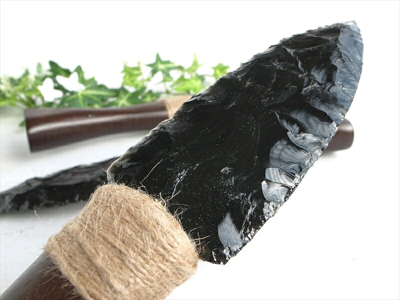 楽天市場】黒曜石 石器の通販