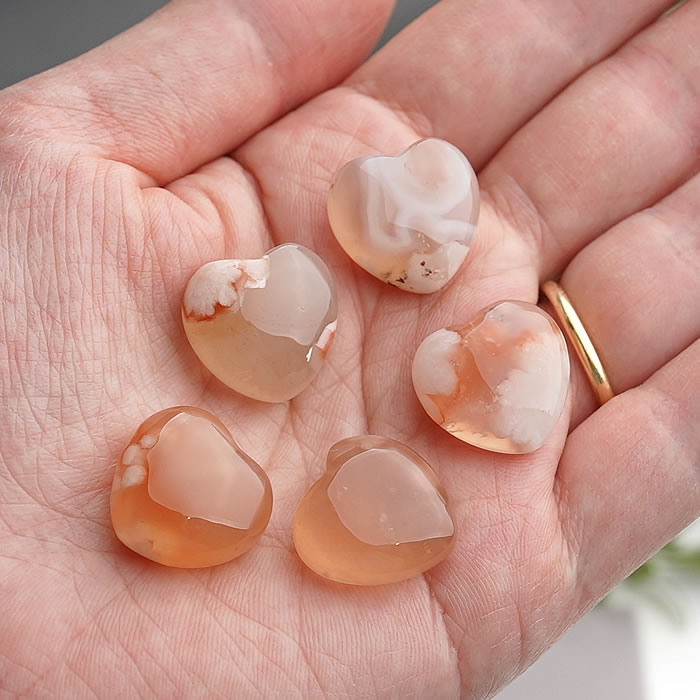 楽天市場】桜（種類（宝石）アゲート・メノウ）（天然石（原石