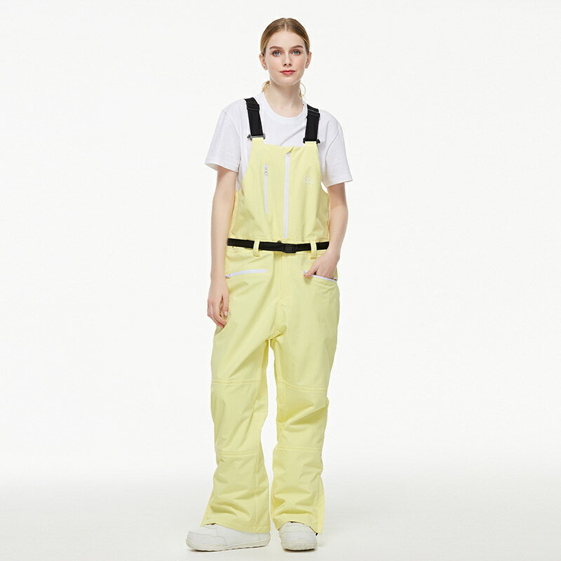 楽天市場】スノーボード ビブパン（カラーイエロー）の通販