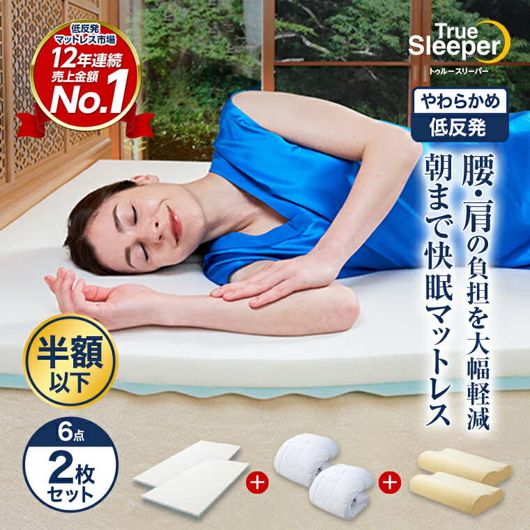 楽天市場】トゥルースリーパー ダブル セットの通販