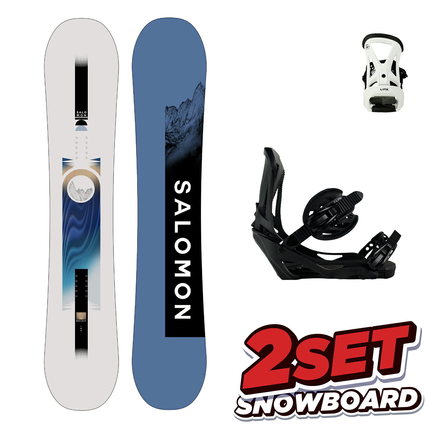 楽天市場】スノーボード サロモン 2点セットの通販