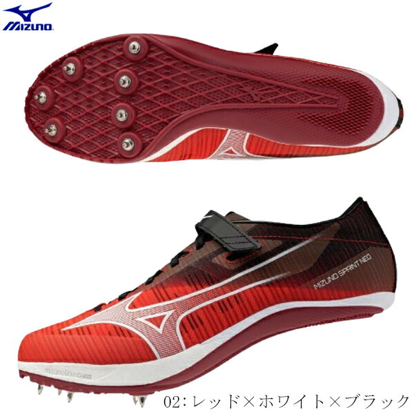 楽天市場】ミズノ 陸上スパイク 赤の通販