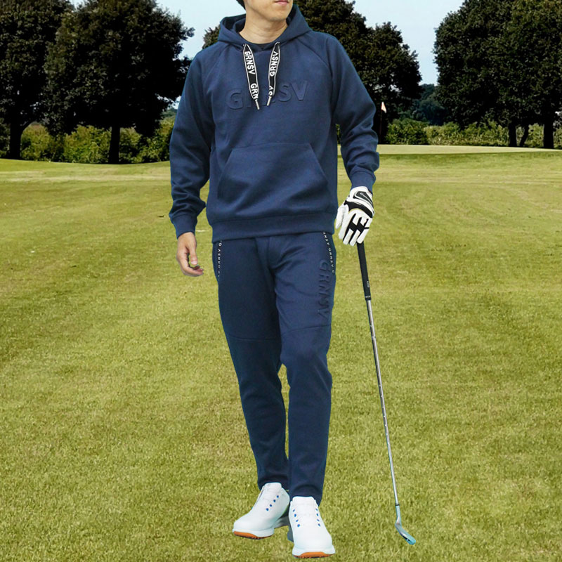 楽天市場】スウェット セットアップ（カラーネイビー）（ゴルフ