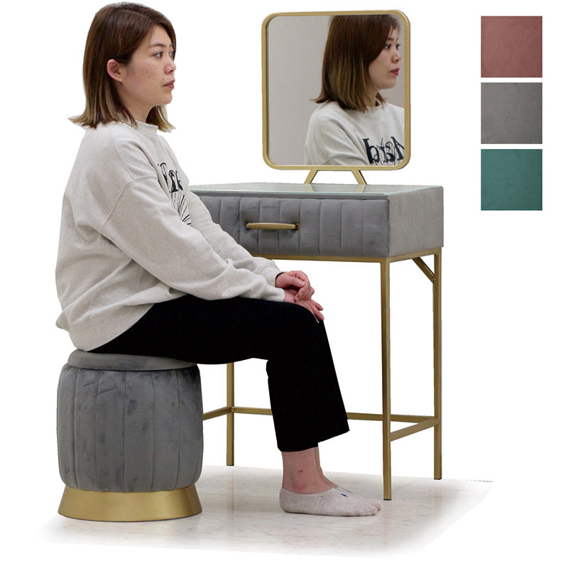 楽天市場】グリーン（ドレッサー・鏡台｜収納家具）：インテリア・寝具