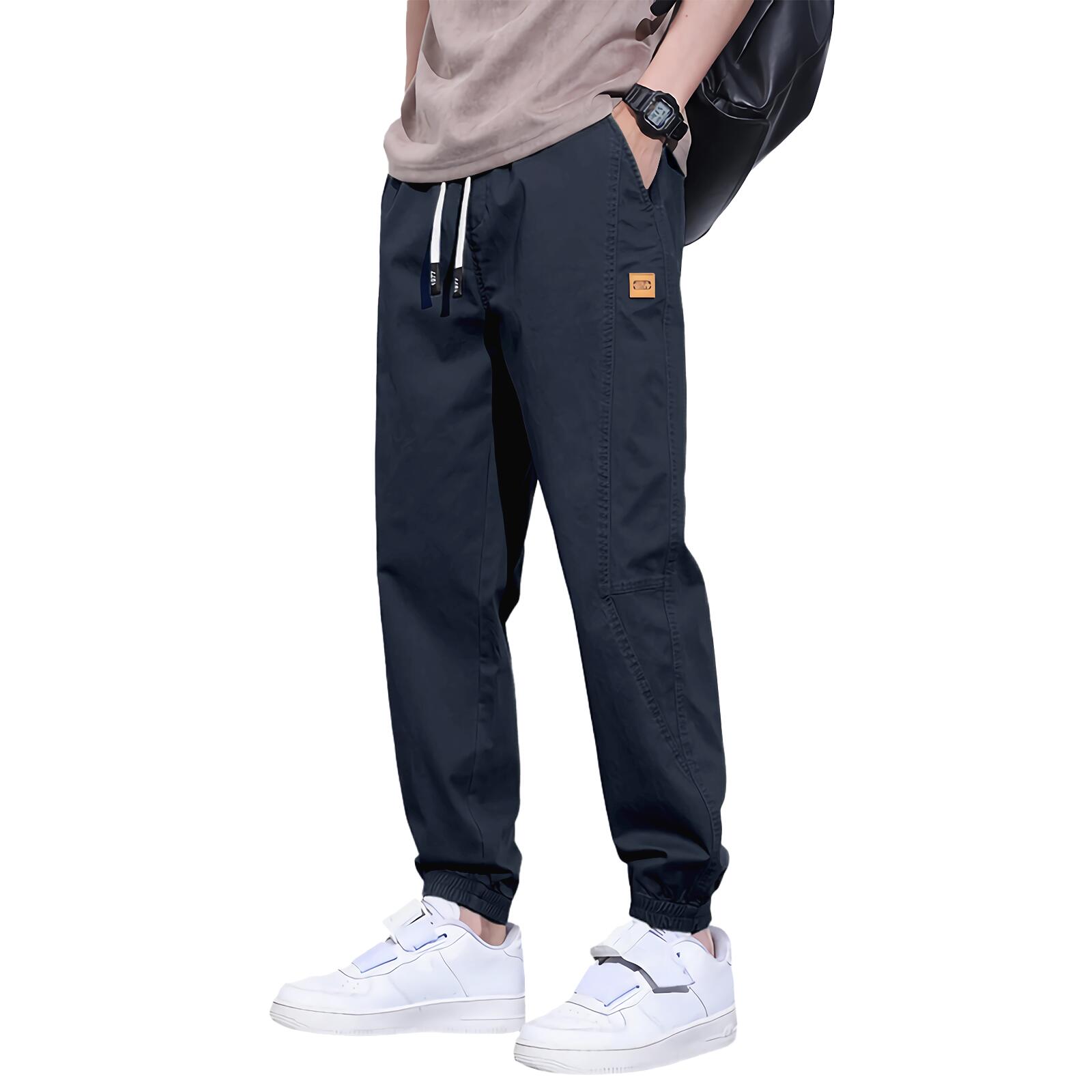 楽天市場】ジョガーパンツ（カラーネイビー）（ズボン・パンツ｜メンズ