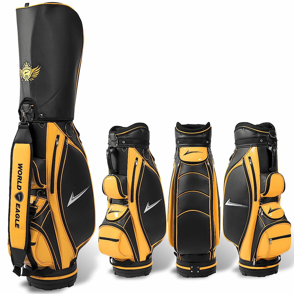 楽天市場】スリクソン キャディバッグ（カラーイエロー）（ゴルフ