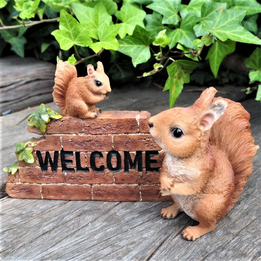 楽天市場】リス 置物の通販