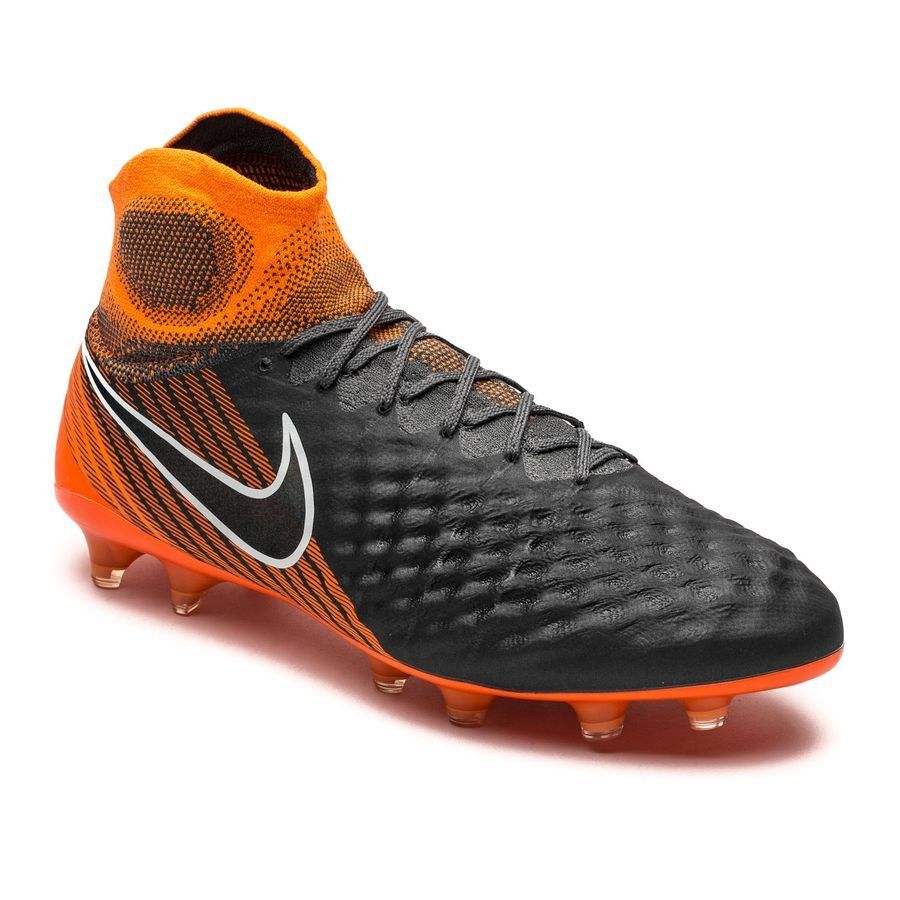 Nike Magista Obra 2 Elite DF FG Fast AF - Dark Grey/Black/Total Orange