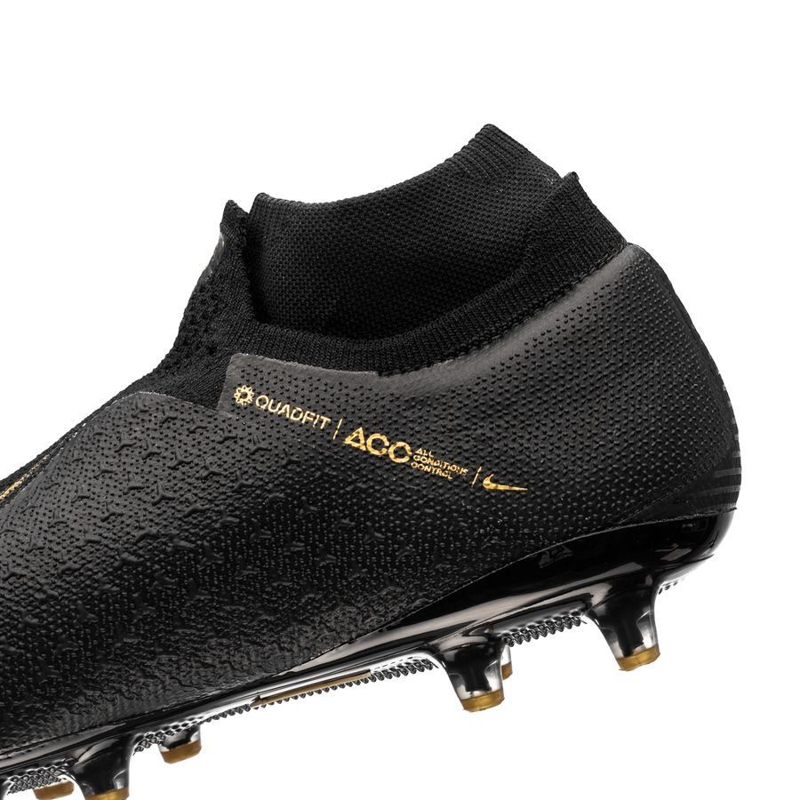 Nike Phantom Vision Elite DF AG-PRO Black Lux - Black/Metallic