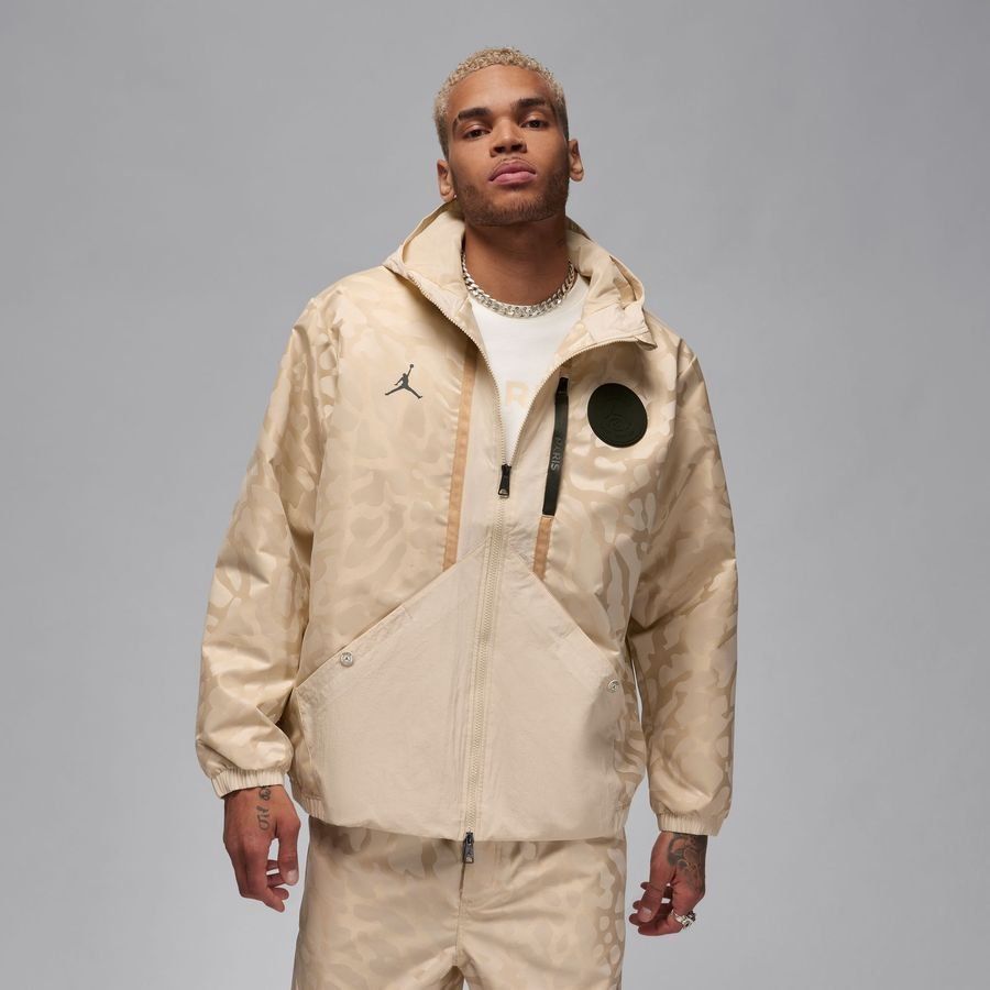 Paris Saint Germain Anthem Jacket Jordan x PSG - Sand/Sequoia