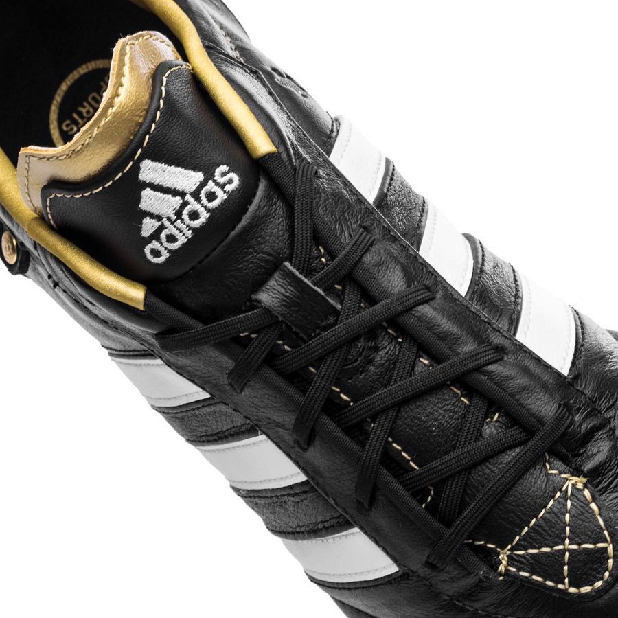 adidas adiPURE FG Legends - Core Black/Zero Metallic/Gold Metallic