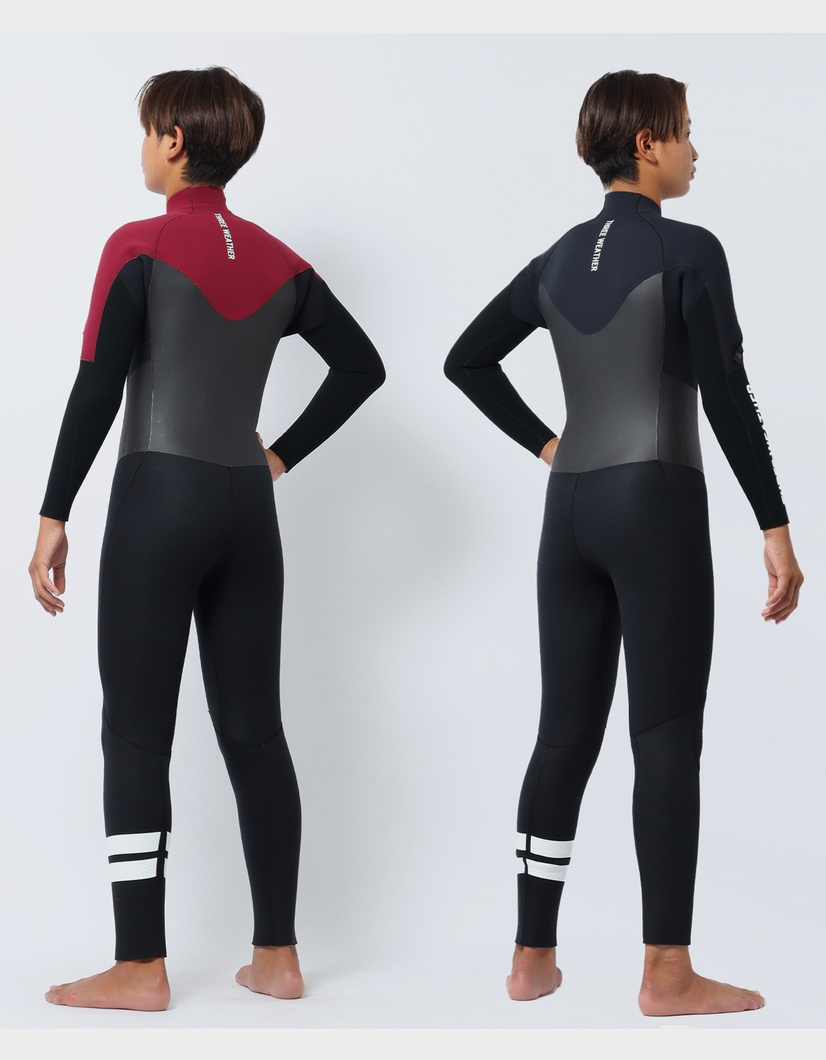 ジュニア ウェットスーツ セミドライ5X3mm | THREE WEATHER｜スリー