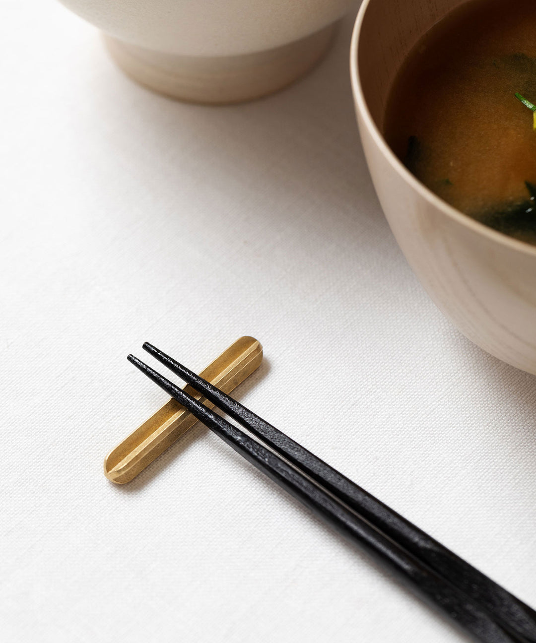 NAGAE＋（ナガエプリュス） Ordi カトラリーレスト 箸置き 真鍮製