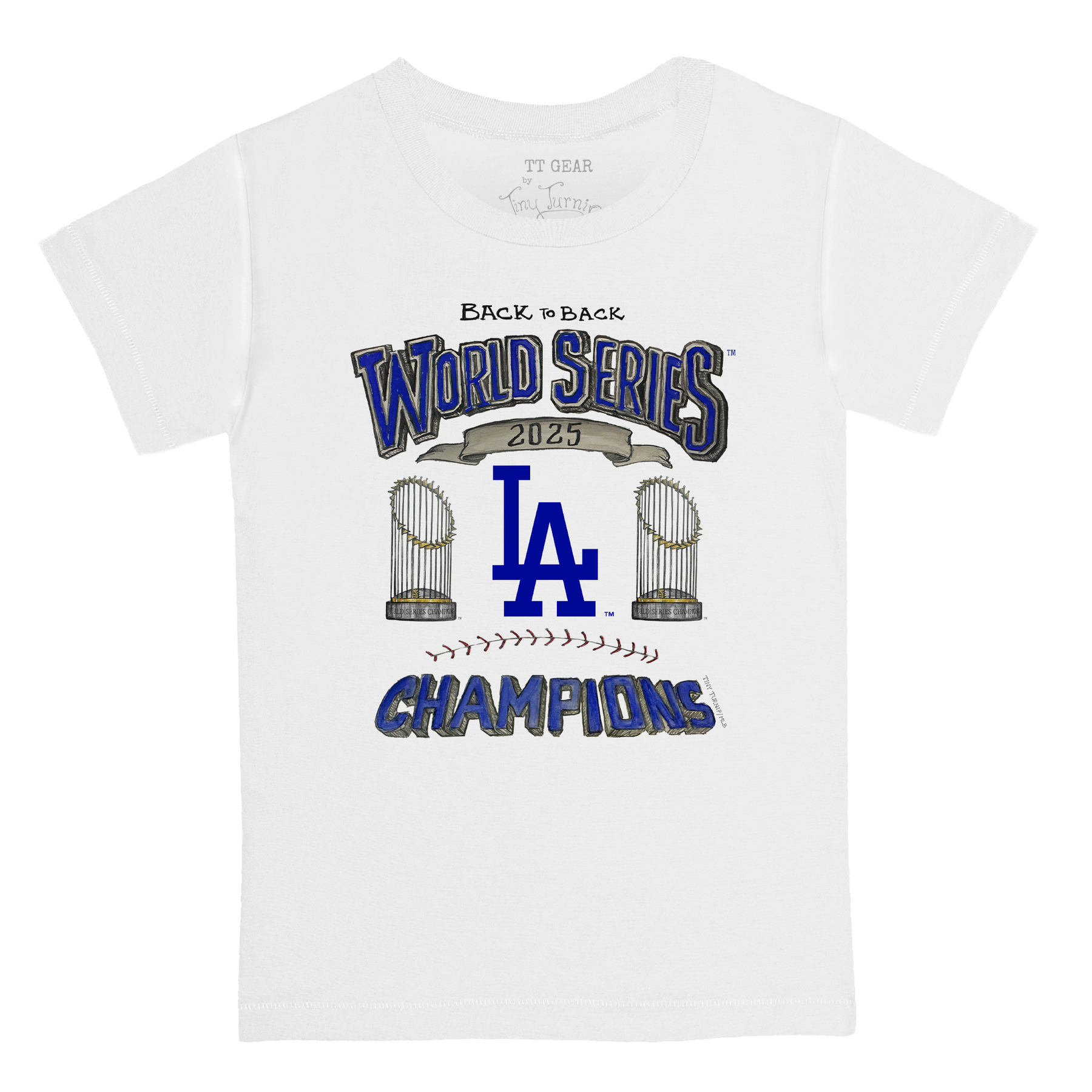 Los Angeles Dodgers Chelsea Freeman Back to Back World Series