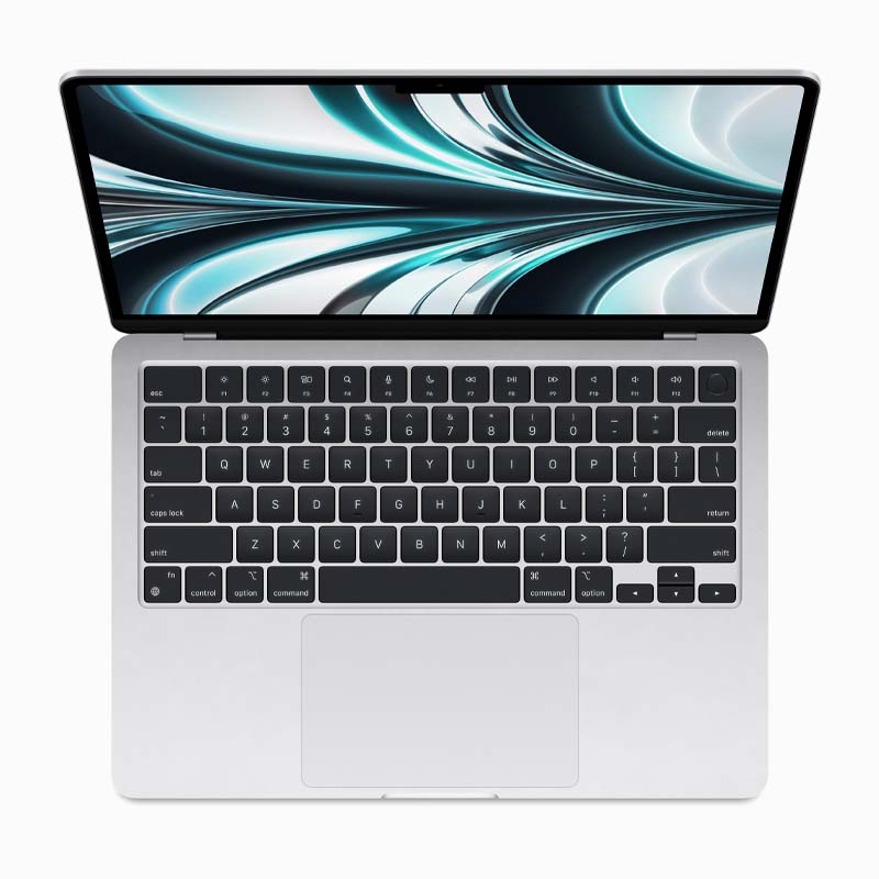 MacBook Air 13″ M2 Apple 8GB Ram 256GB SSD Prateado – Tio Sam Shop