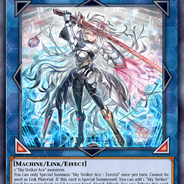 DUAD-EN049 - Sky Striker Ace = Zero - Secret Rare - Duelist's Advance
