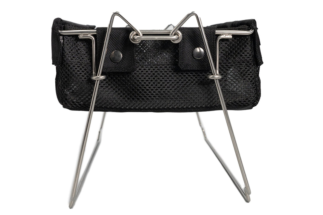 キャンプ収納コンテナ】バケットシェルフメッシュ - 東京クラフト