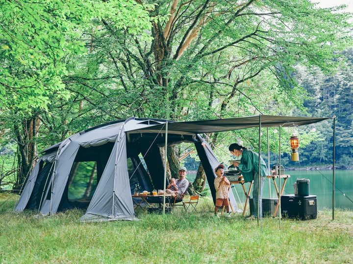 Serenity 2 Room Tent (Large Family Tent) Premium Set TOKYO CRAFTS