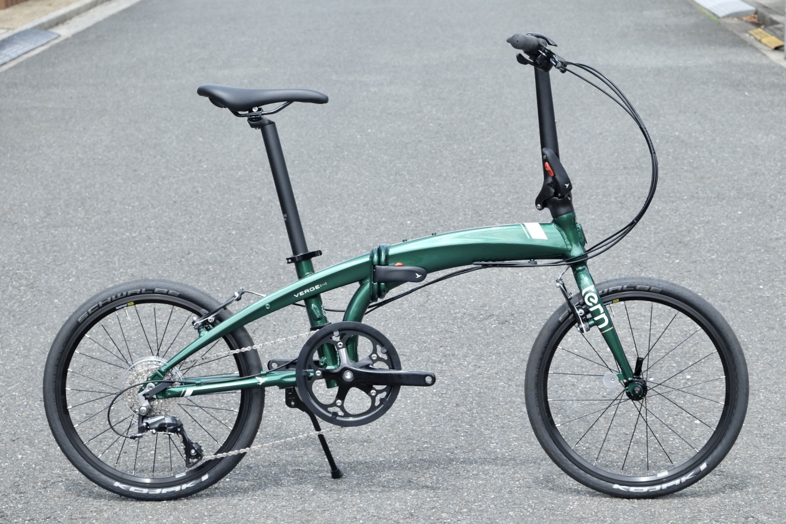 勝手に最高評価。走りも携行性も◎の折り畳み自転車『tern Verge N8