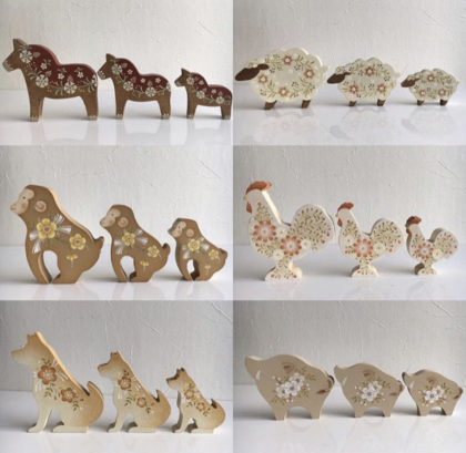 干支シリーズ | 東京都八王子市のトールペイント教室 Natural Leaf