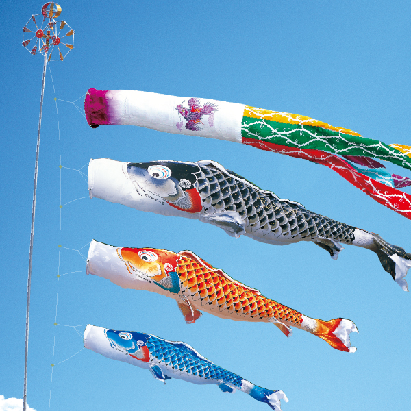 吉兆鯉1.5M6点【ﾌﾟﾚﾐｱﾑﾍﾞﾗﾝﾀﾞｽﾀﾝﾄﾞｾｯﾄ】 | 吉兆 | 人形の東玉