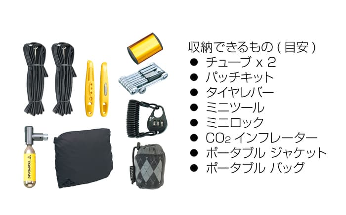 サドルバック｜トピーク - AERO WEDGE PACK (QUICKCLICK®) – L