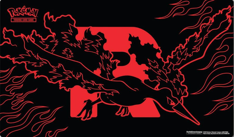ポケモンカードゲーム ラバープレイマット 海外版 ロケット団のファイヤー