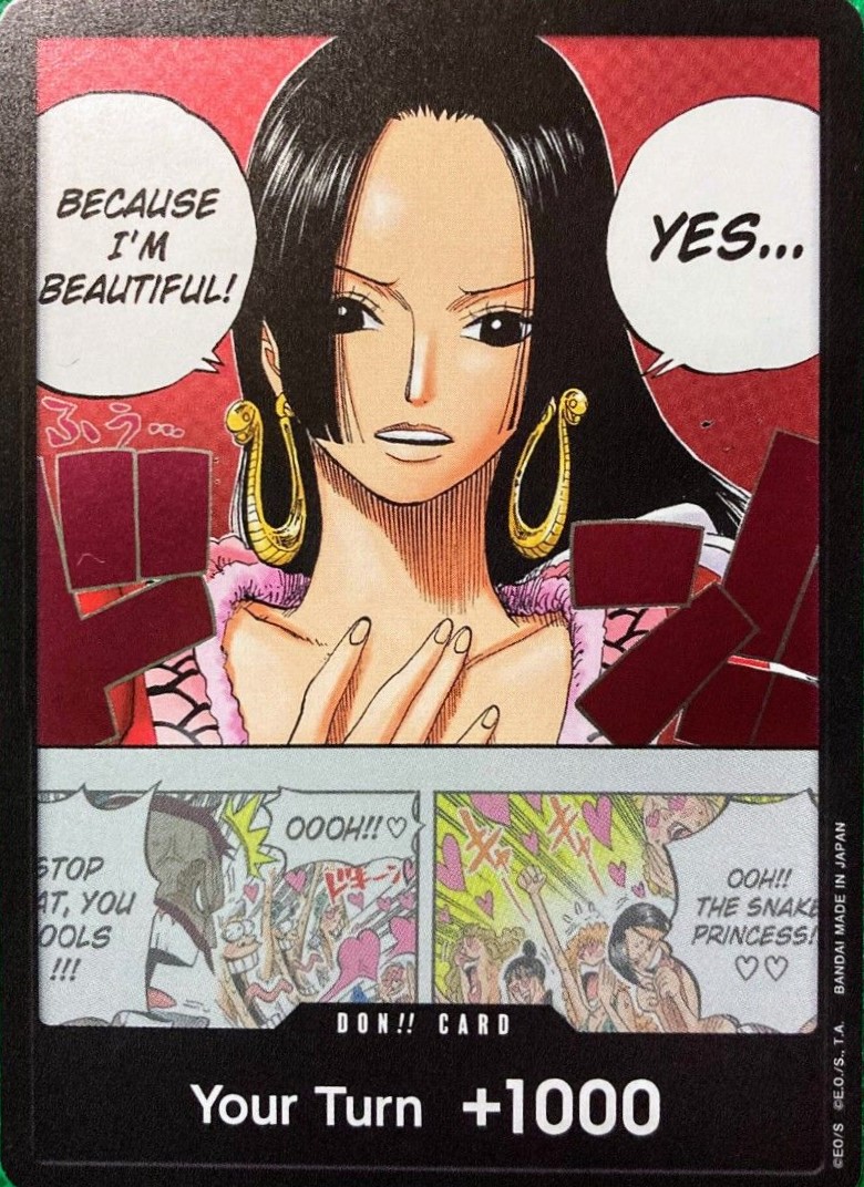 ボア・ハンコック ドンカード 【ドンカード】【プロモ】【英語版