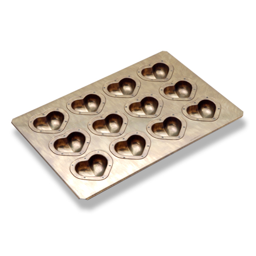 cuoca×CHIYODAミニハート12個型 / 1個 | お菓子・パン作りの型,お菓子