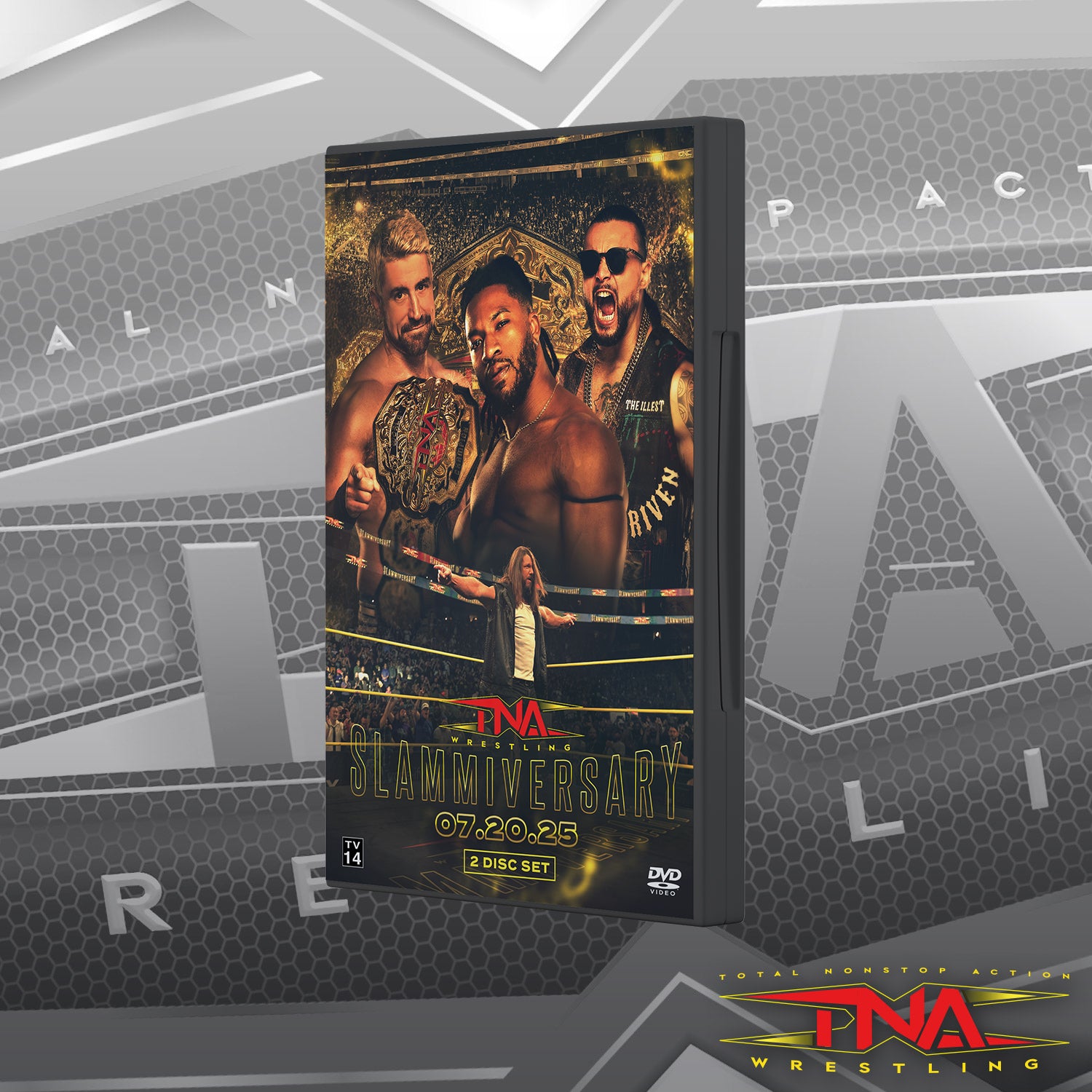 Slammiversary 2025 PPV DVD (2 Disc Set) – TNAMerch.com