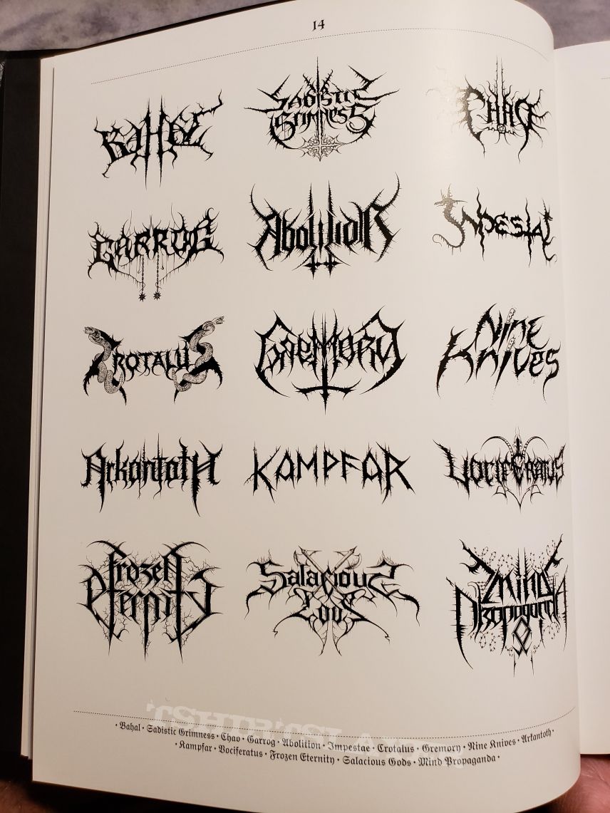 Emperor Lord of the Logos - Designing the Metal underground by