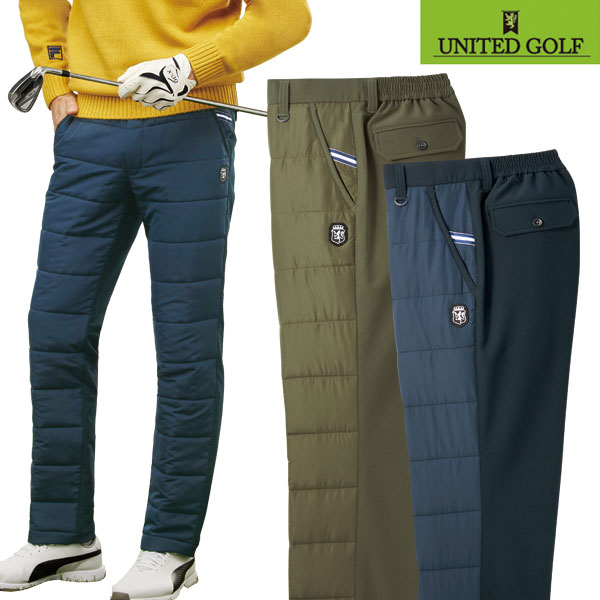 楽天市場】ストレッチ中綿パンツ UNITED GOLF ユナイテッド・ゴルフ