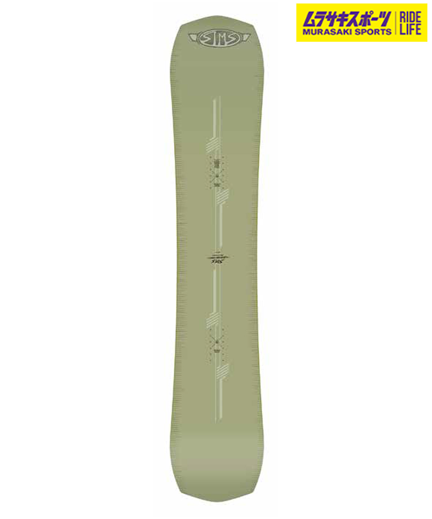 楽天市場】SIMS SNOWBOARDS シムス スノーボード 板 メンズ DISTORTION