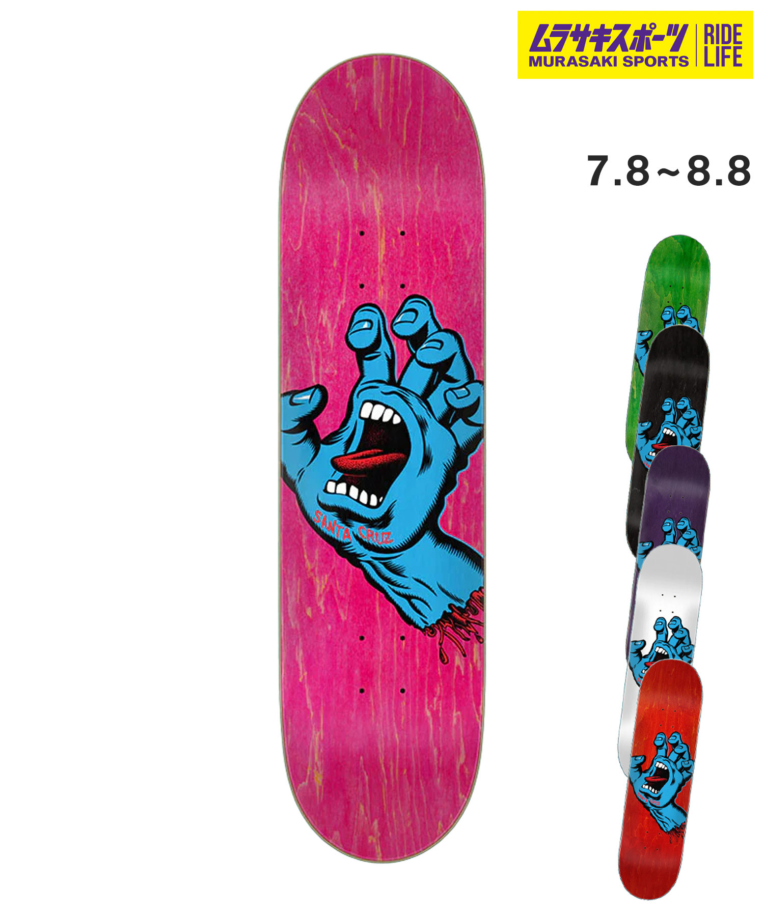 楽天市場】SANTA CRUZ サンタクルーズ スケートボード デッキ 7.8〜8.8