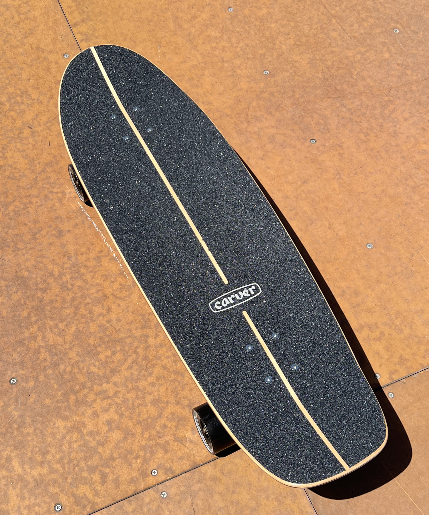 楽天市場】CARVER カーバー ロング スケートボード LANDスケート CX JP