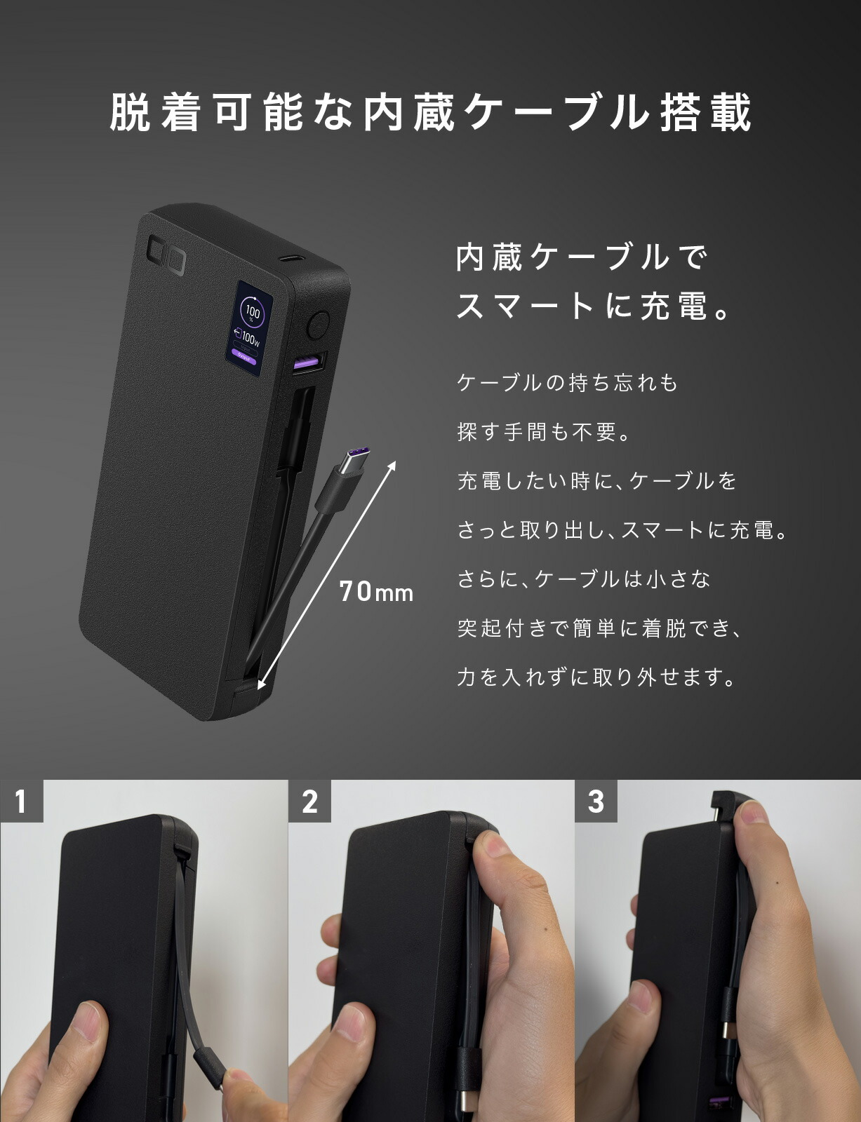 楽天市場】【楽天スーパーSALE】CIO SMARTCOBY Pro CABLE 100W 20K