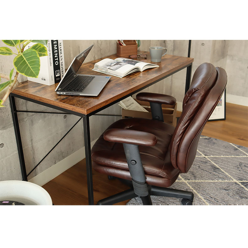 楽天市場】【ふかふかダブルクッション】 デスクチェア ワークチェア