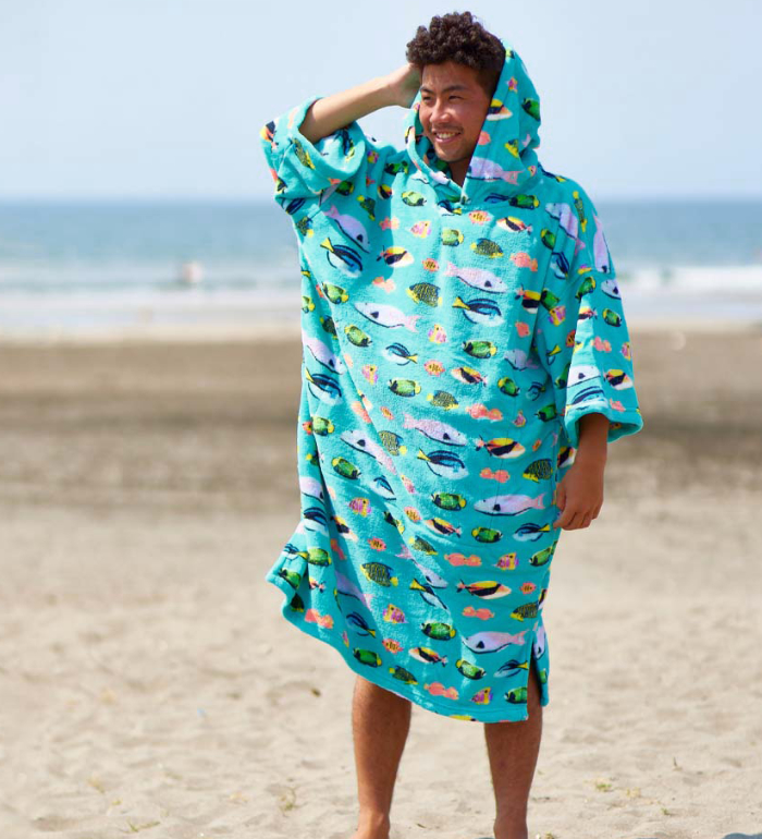 楽天市場】【日祝も発送】サーフィン ポンチョ お着替えポンチョ TOOLS
