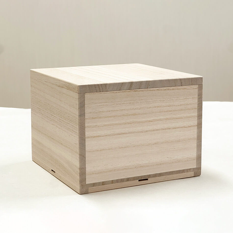 楽天市場】増田桐箱店 桐箱 茶碗用 【大サイズ 幅約16.6cm×奥行約16.6