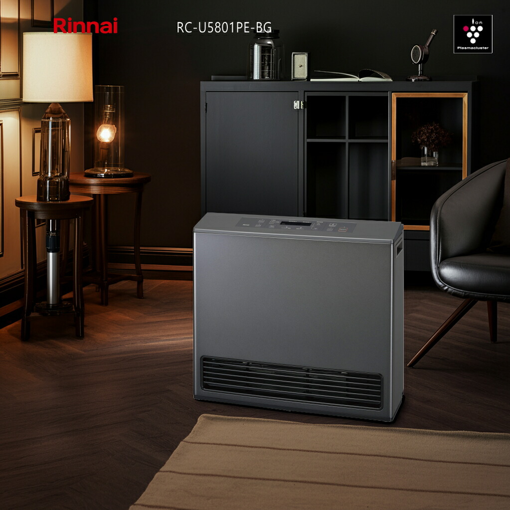 楽天市場】リンナイ ガスファンヒーター rc-u5801eの通販